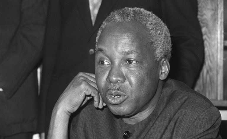 Mwalimu Julius Kambarage Nyerere to parliament members of the South Africa