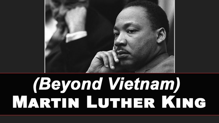 Beyond Vietnam: A Time to Break Silence – Martin Luther King Series