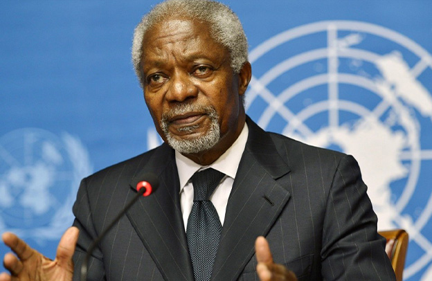 Press Conference at UN Headquarters: Kofi Annan Series