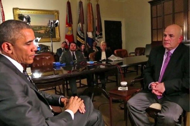 The President Discusses ‘The Wire’ with David Simon