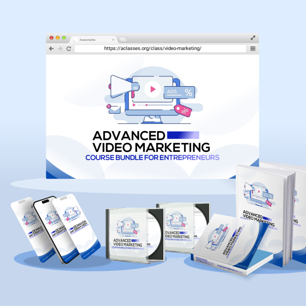 Advanced Video Marketing Course Bundle for Entrepreneurs