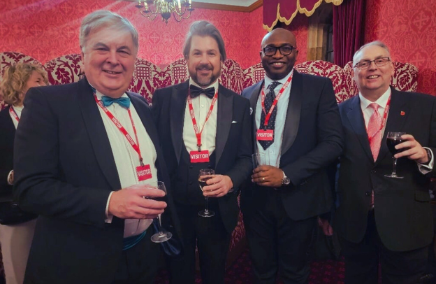 Dr. Ikechi Agbugba at The House of Lords, The Palace of Westminster Abbey for Global Transformation