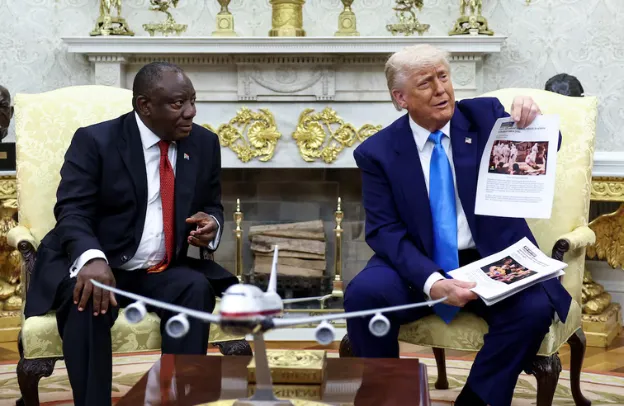 WHERE WAS TRUMP? Ambushing Ramaphosa By Austin Isikhuemen