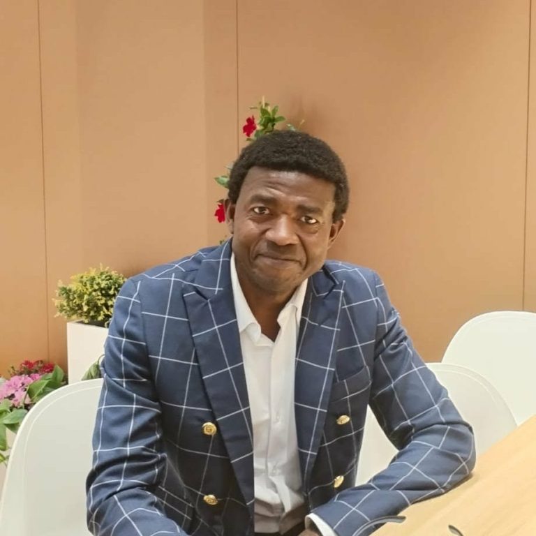 Prosper Nkenfack, President of Africa’s Friends on WeRefugees Conference at the University of Verona